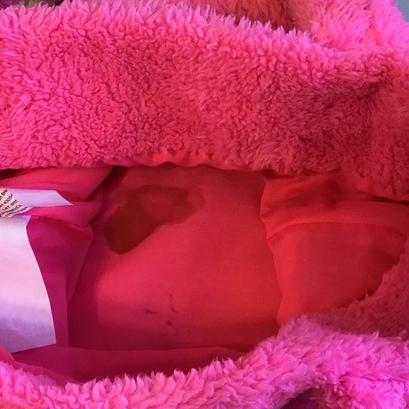 ‘Justice’ Faux Fur Hot Pink Tote/Purse - Picture 8 of 8